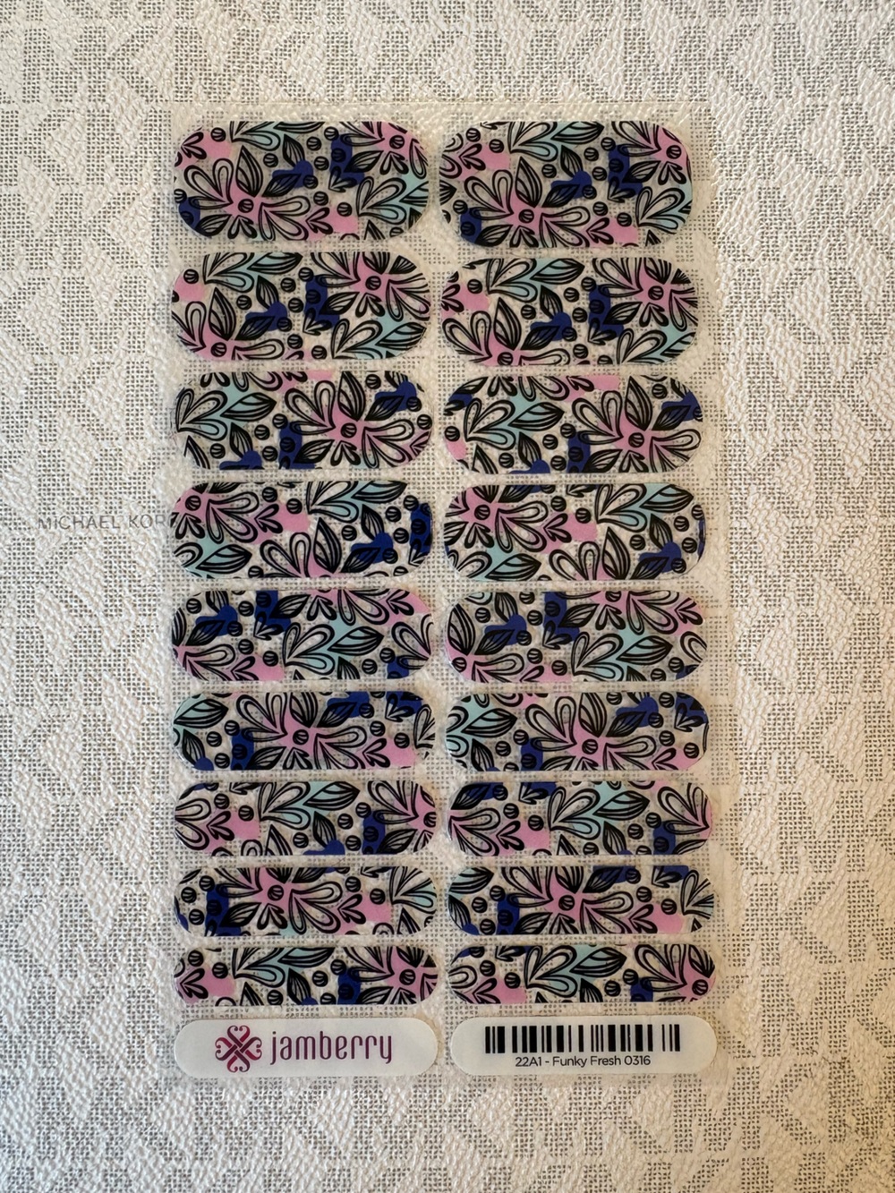 Jamberry Nail Wrap - Funky Fresh